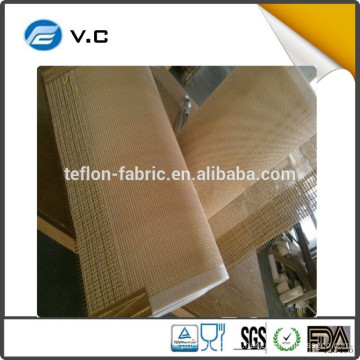 Kostenlose Probe China Factory Direct Versorgung Ptfe Teflon beschichtet Fiberglas Mesh Förderband Gürtel